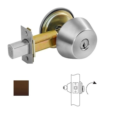 Corbin Russwin Grade 1, Classroom, 613 Oil-Rubbed Dark Bronze, 2-3/4 Backset, Keyed Random DL3217-613